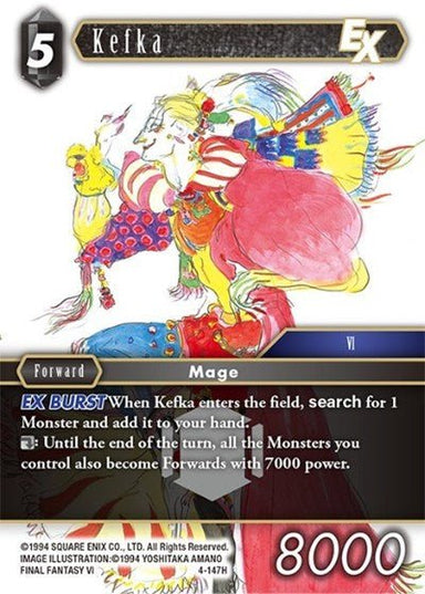 Kefka EX 4- - Card Masters