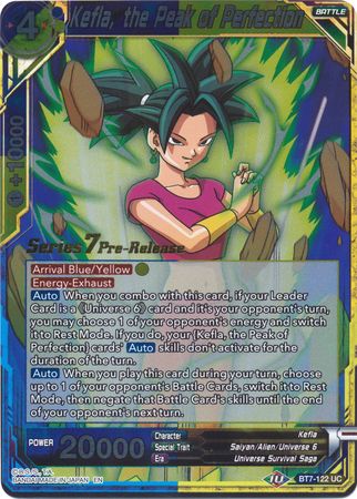 Kefla, the Peak of Perfection - BT7-122 - Foil Pre-Release Promo - Card Masters