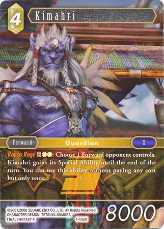 Kimahri - 1-102H - Hero - Card Masters
