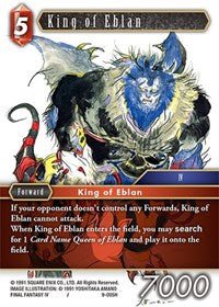 King of Eblan - Card Masters
