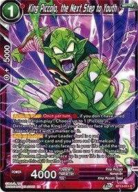 King Piccolo, the Next Step to Youth - BT13-011 - Card Masters