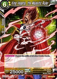 King Vegeta, the Majestic Ruler - DB1-066 R - Card Masters