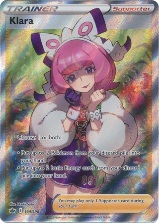 Klara - 194/198 - Full Art Ultra Rare - Card Masters