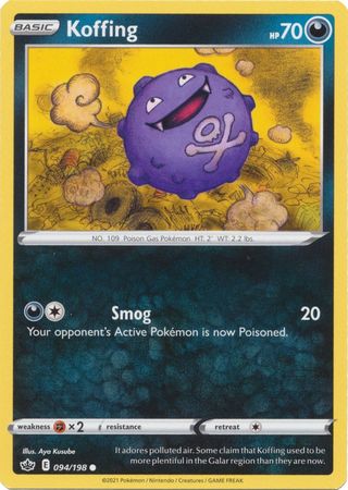 Koffing - 94/198 - Common - Card Masters