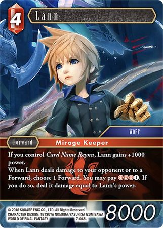 Lann - 7-018L - Legend - Card Masters