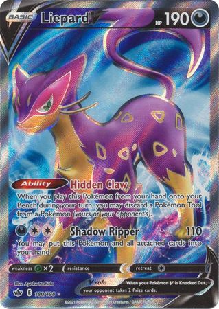 Liepard V - 180/198 - Full Art Ultra Rare - Card Masters