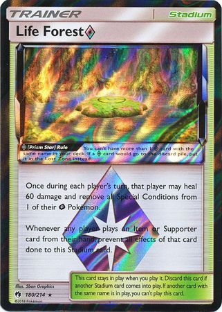 Life Forest Prism Star - 180/214 - Holo Rare - Card Masters