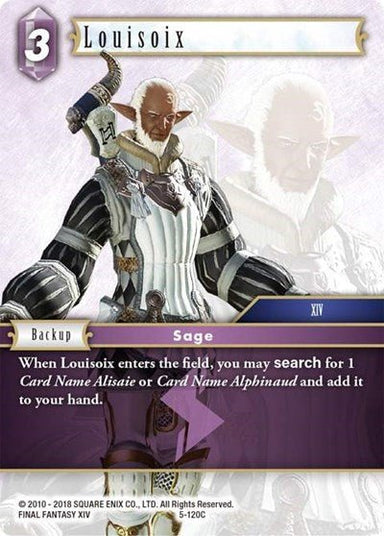 Louisoix 5- - Card Masters