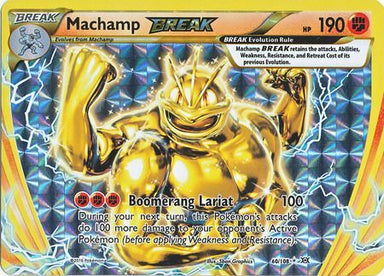 Machamp Break - 60/108 - Break Rare - Card Masters