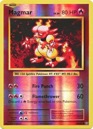 Magmar - 20/108 - Uncommon - Card Masters