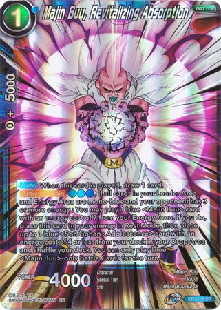 Majin Buu, Revitalizing Absorption - EB1-15 - SR - Card Masters