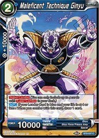 Maleficent Technique Ginyu - BT8-037 - Card Masters