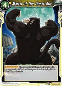 March of the Great Ape - BT3-106 - Card Masters