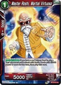 Master Roshi, Martial Virtuoso BT10-010 - 2nd Edition - Card Masters