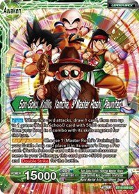 Master Roshi // Son Goku, Krillin, Yamcha, & Master Roshi, Reunited - BT18-059 - Card Masters