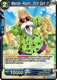 Master Roshi, Still Got It - DB2-035 - Card Masters