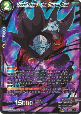 Mechikabura, the Broken Seal - BT10-141 - Super Rare - 2nd Edition - Card Masters