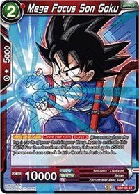 Mega Focus Son Goku - SD7-05 ST - Card Masters