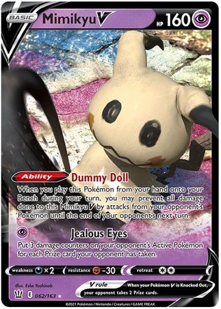 Mimikyu V - 62/163 - Ultra Rare - Card Masters