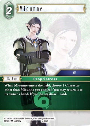 Miounne 5- - Card Masters