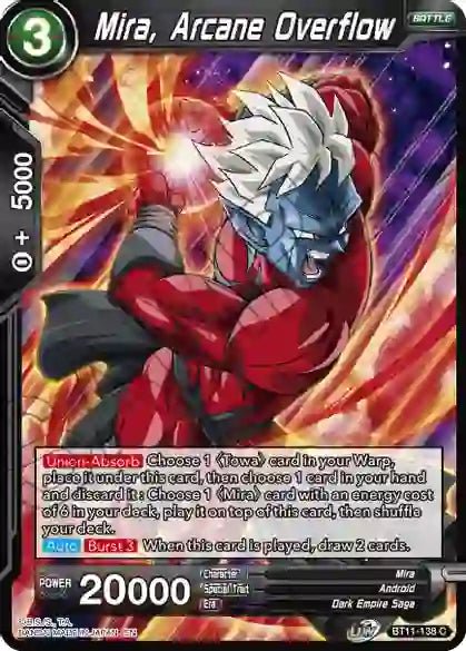 Mira, Arcane Overflow - BT11-138 - 2nd Edition - Card Masters