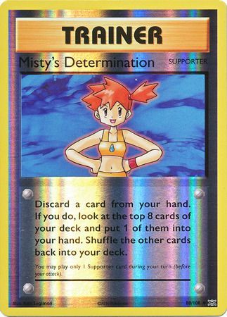 Misty's Determination - 80/108 - Uncommon - Card Masters