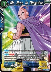 Mr. Buu, In Disguise BT21-059 - Card Masters