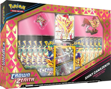 Mr Tofu Stream - POKÉMON TCG Crown Zenith Shiny Zacian/Zamazenta Figure Box - Card Masters