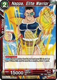 Nappa, Elite Warrior - BT11-026 - 1st Edition - Card Masters