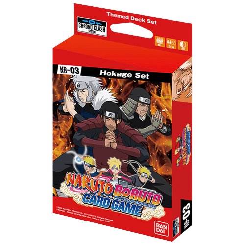 Naruto Boruto Expansion Deck Set NB03 (Hokage Set) - Card Masters