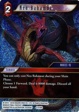 Neo Bahamut - 6-018R - Rare - Card Masters