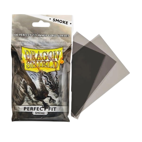 Sleeves - Dragon Shield - Perfect Fit 100/pack Smoke