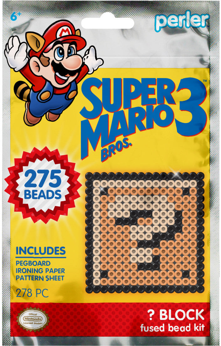 Perler Super Mario Bros 3 Starter Kits Coin Box (275 Beads)