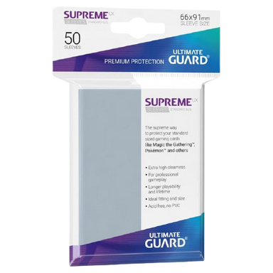 ultimate guard supreme oversize card sleeves Supreme Oversized Size Sleeves - Black (40-Pack) - Ultimate Guard Card Sleeves - Card Sleeves